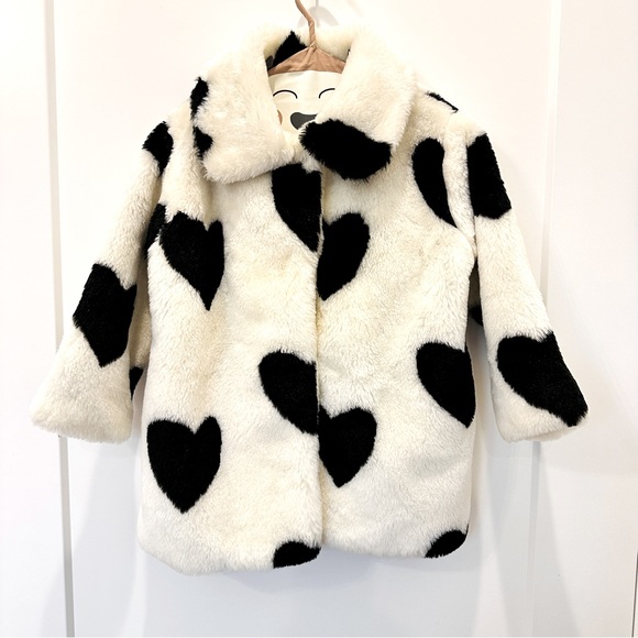 beau loves Other - Beau loves girls heart fur jacket